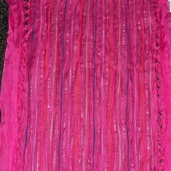 NWT Unbranded Raspberry Pudding Infinity Scarf - Picture 5 of 5
